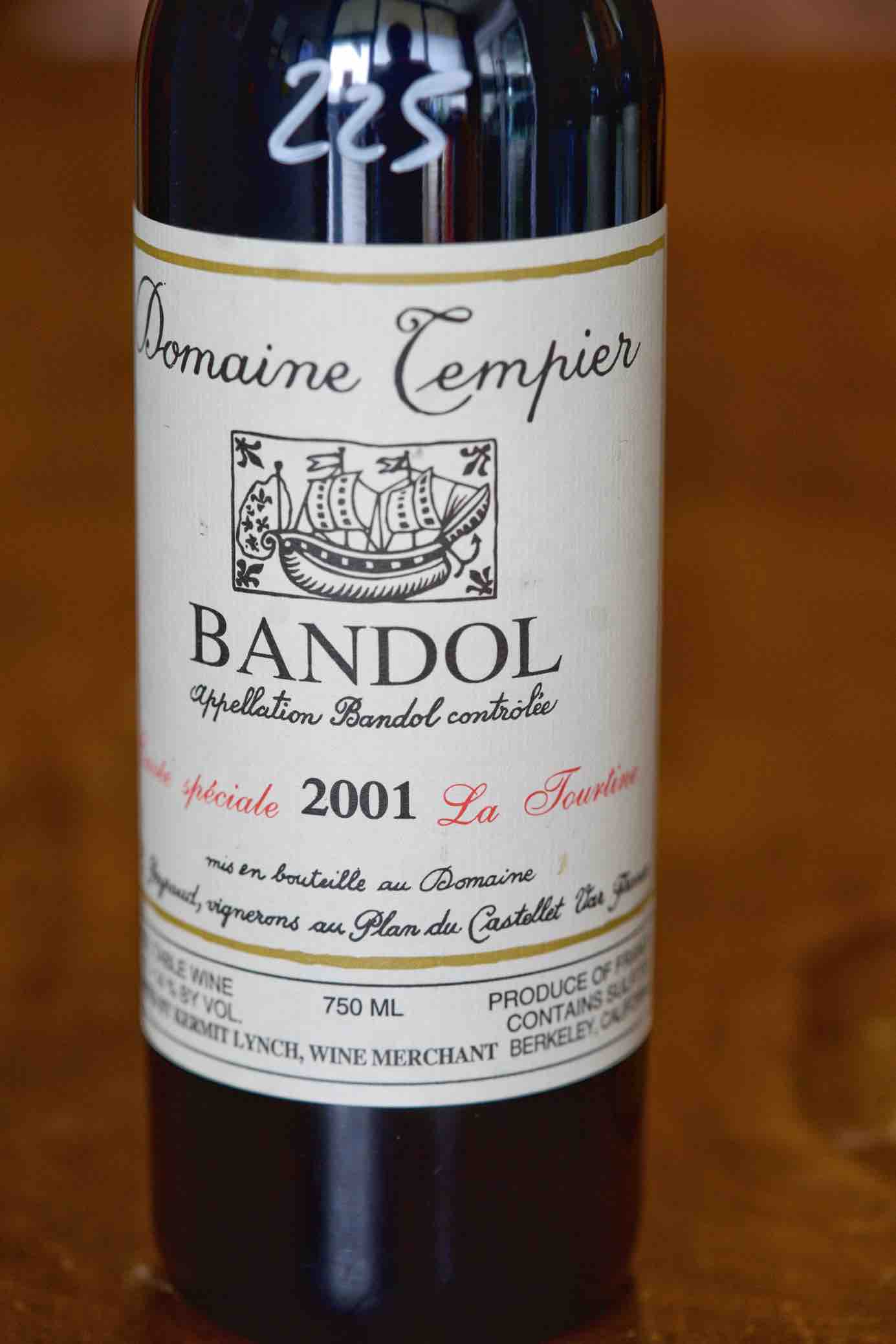 Domaine Tempier Bandol "La Tourtine" 2001