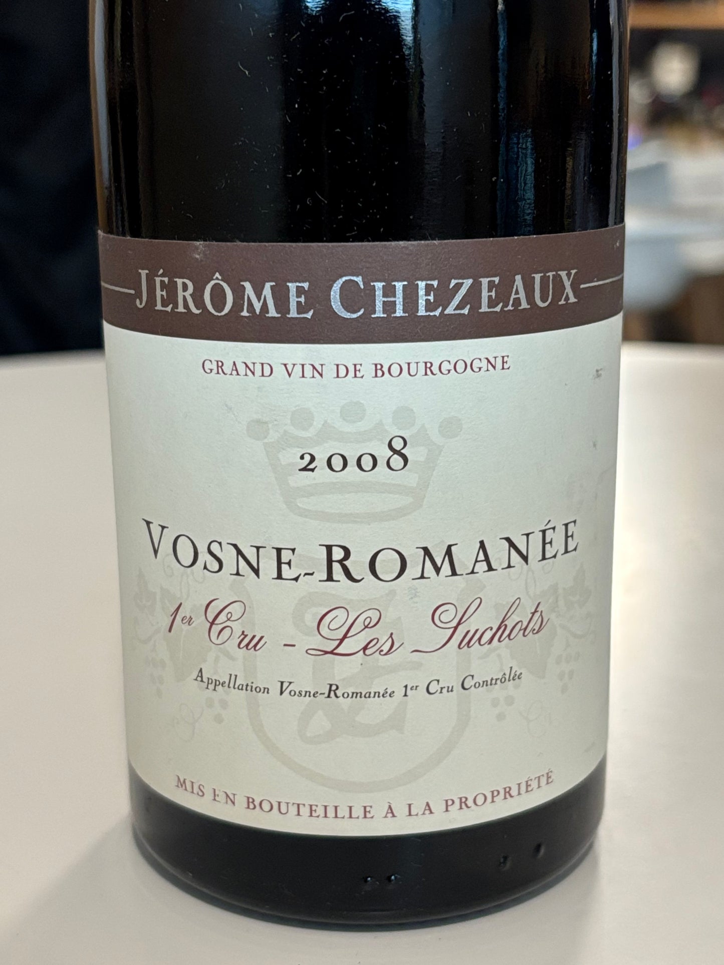 Domaine Jerome Chezeaux Vosne-Romanée Les Suchots Premier Cru 2008