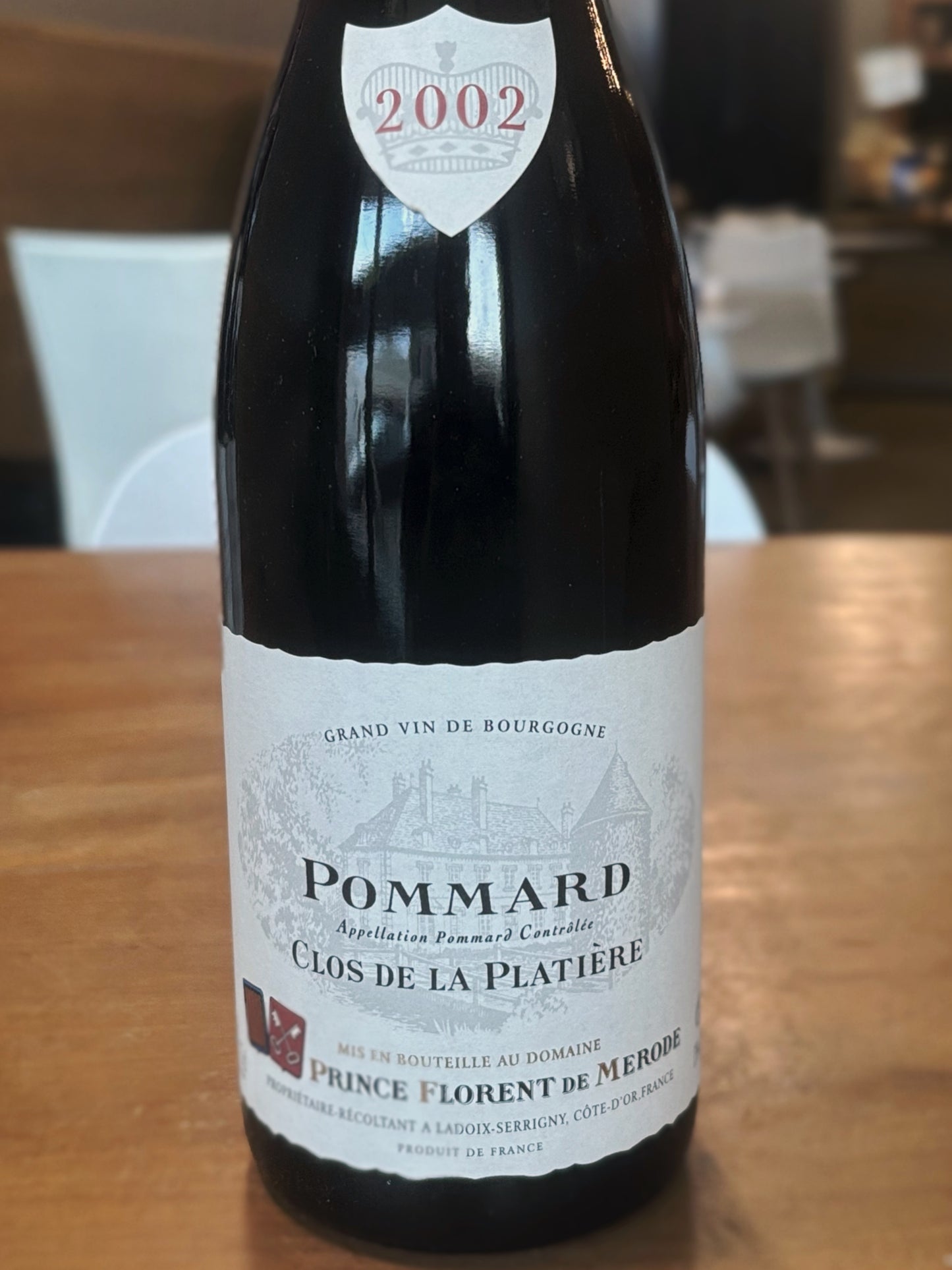 Prince Florent de Merode Pommard Clos de la Platière 2002