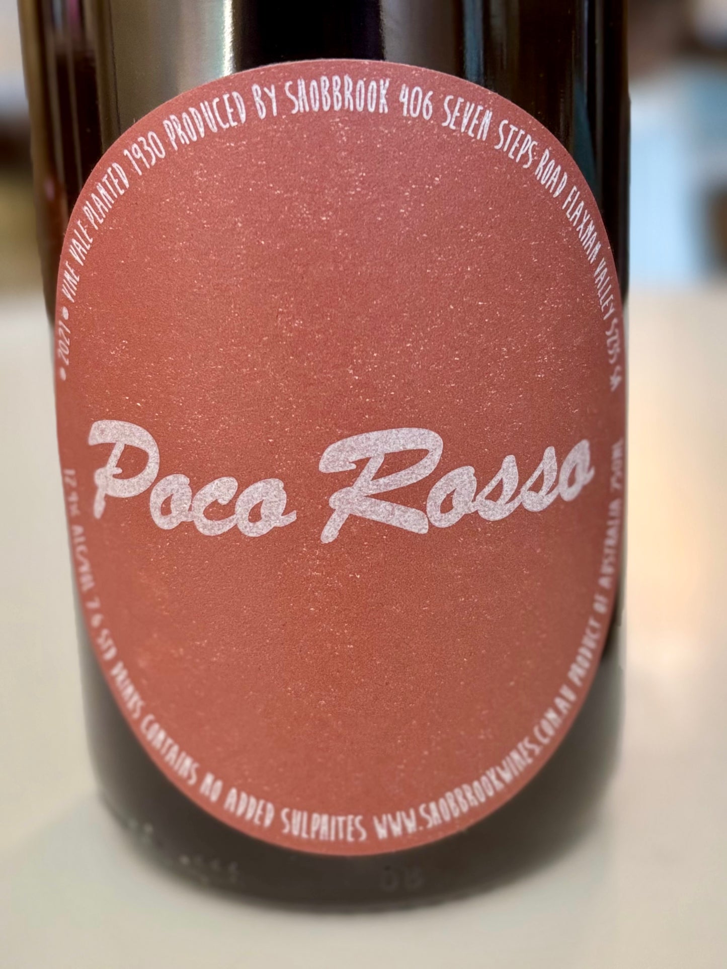 Shobbrook Poco Rosso 2021 Australia