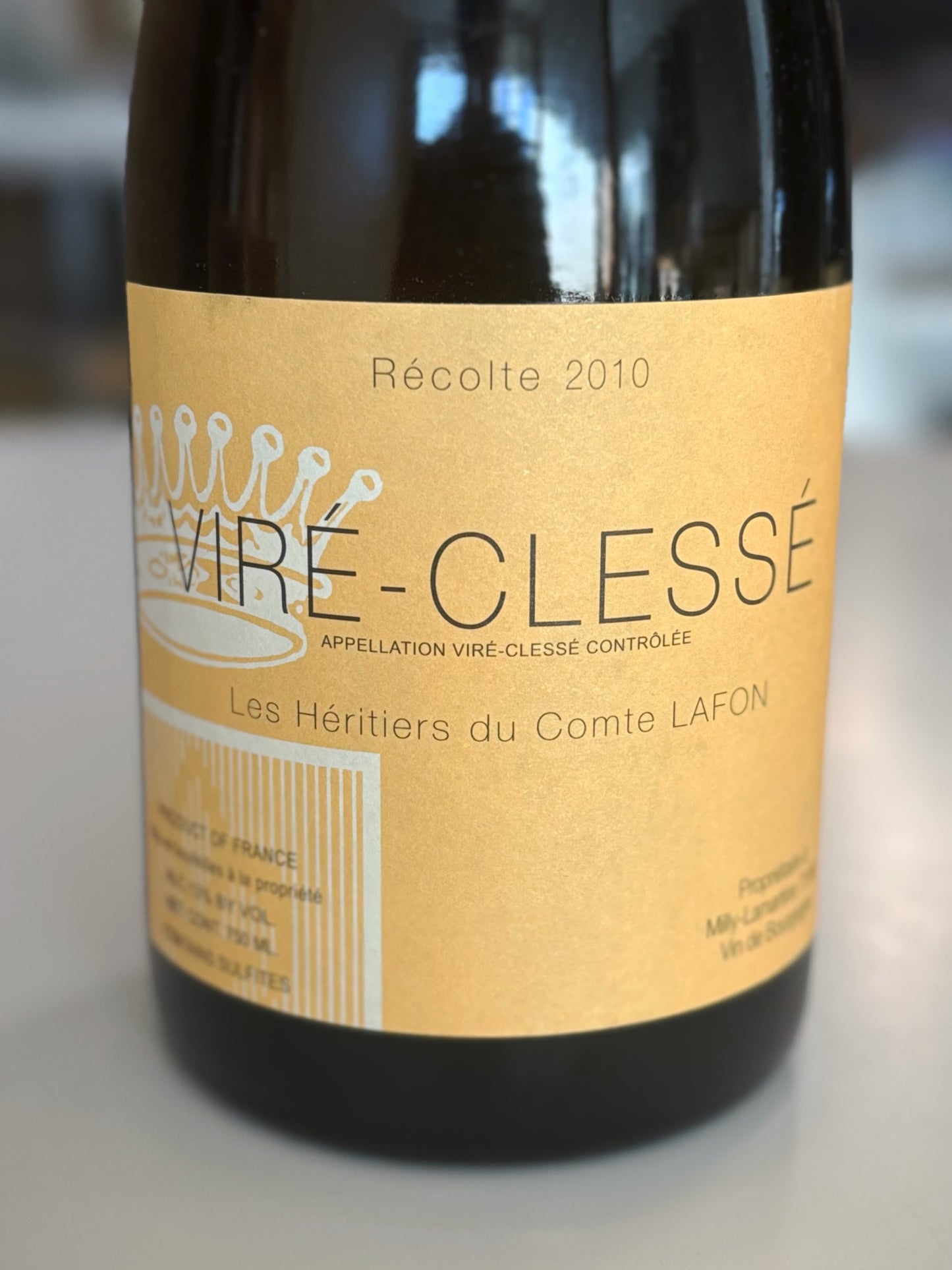 Domaine des Heritiers du Comte Lafon Vire-Clesse 2010