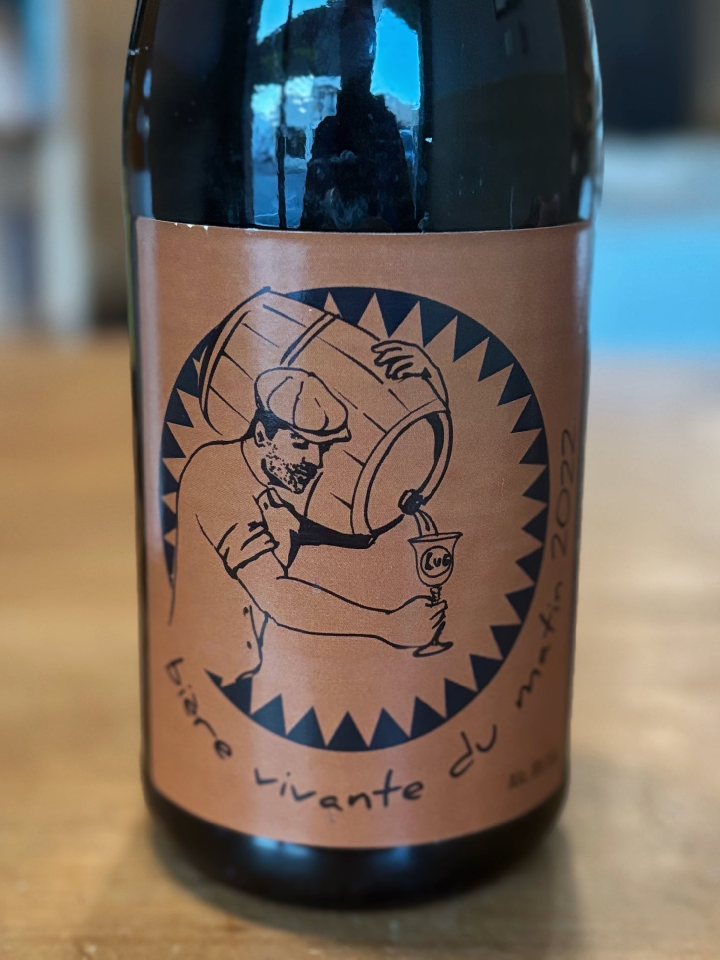Brasserie des Voirons Biere Vivante du Matin 2022 750ml