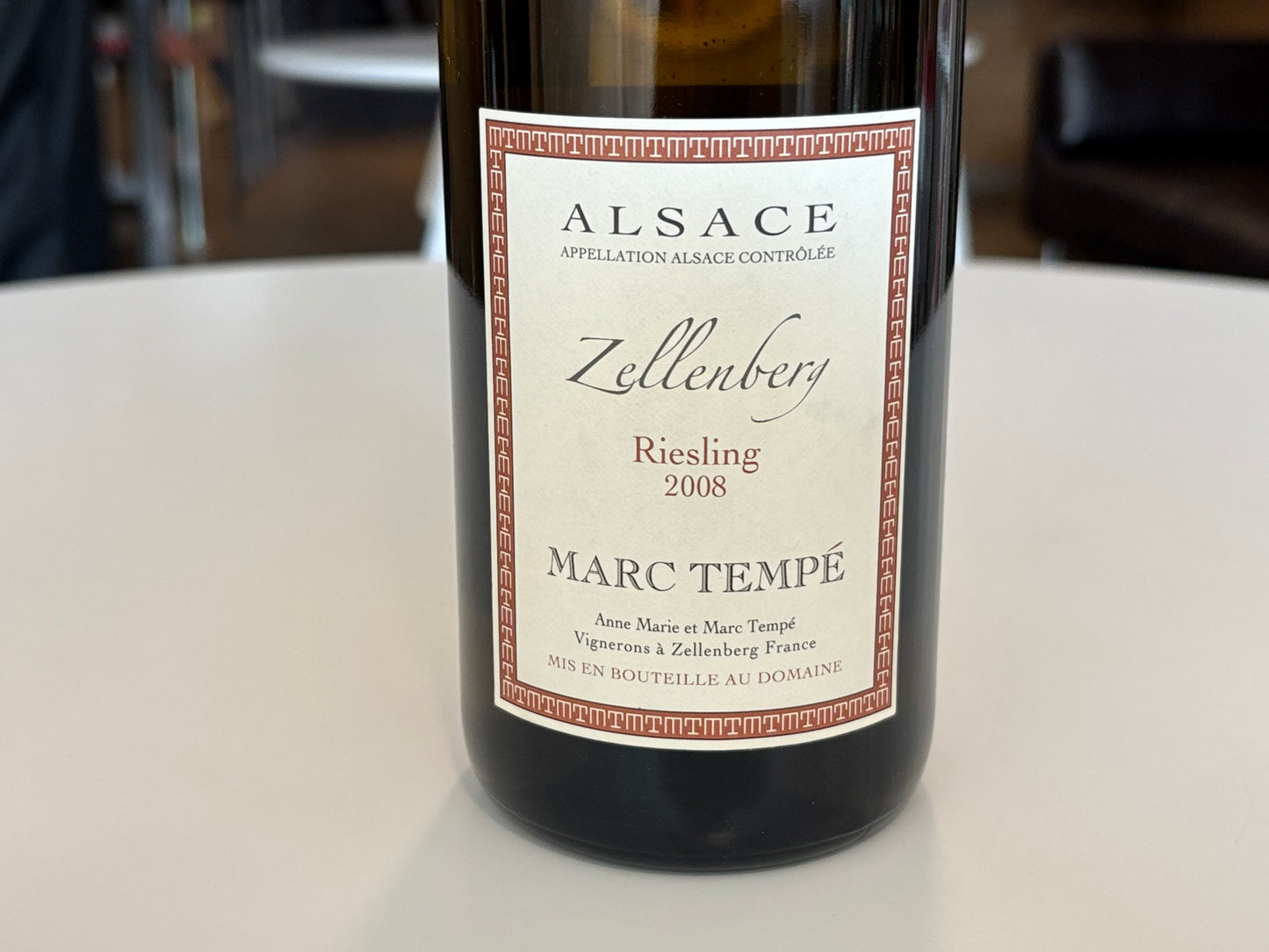Domaine Marc Tempe Alsace Riesling Zellenberg 2008