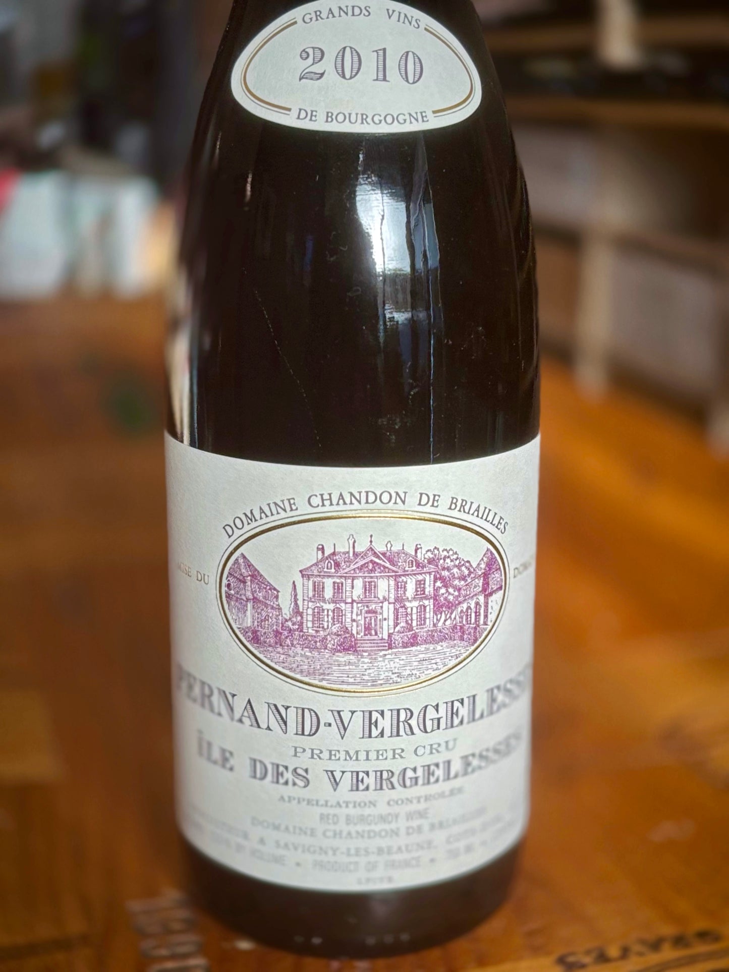 Domaine Chandon de Briailles Pernand-Vergelesses Ile des Vergelesses Premier Cru 2010
