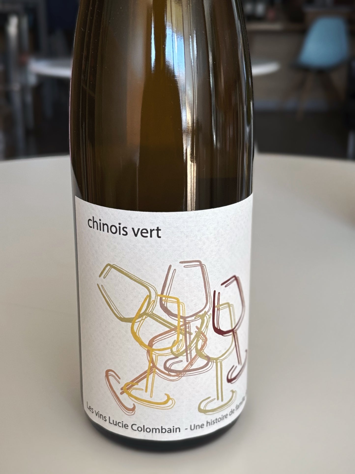 Domaine Lucie Colombain Vin de France Alsace Blanc Chinois Vert 2023 1L