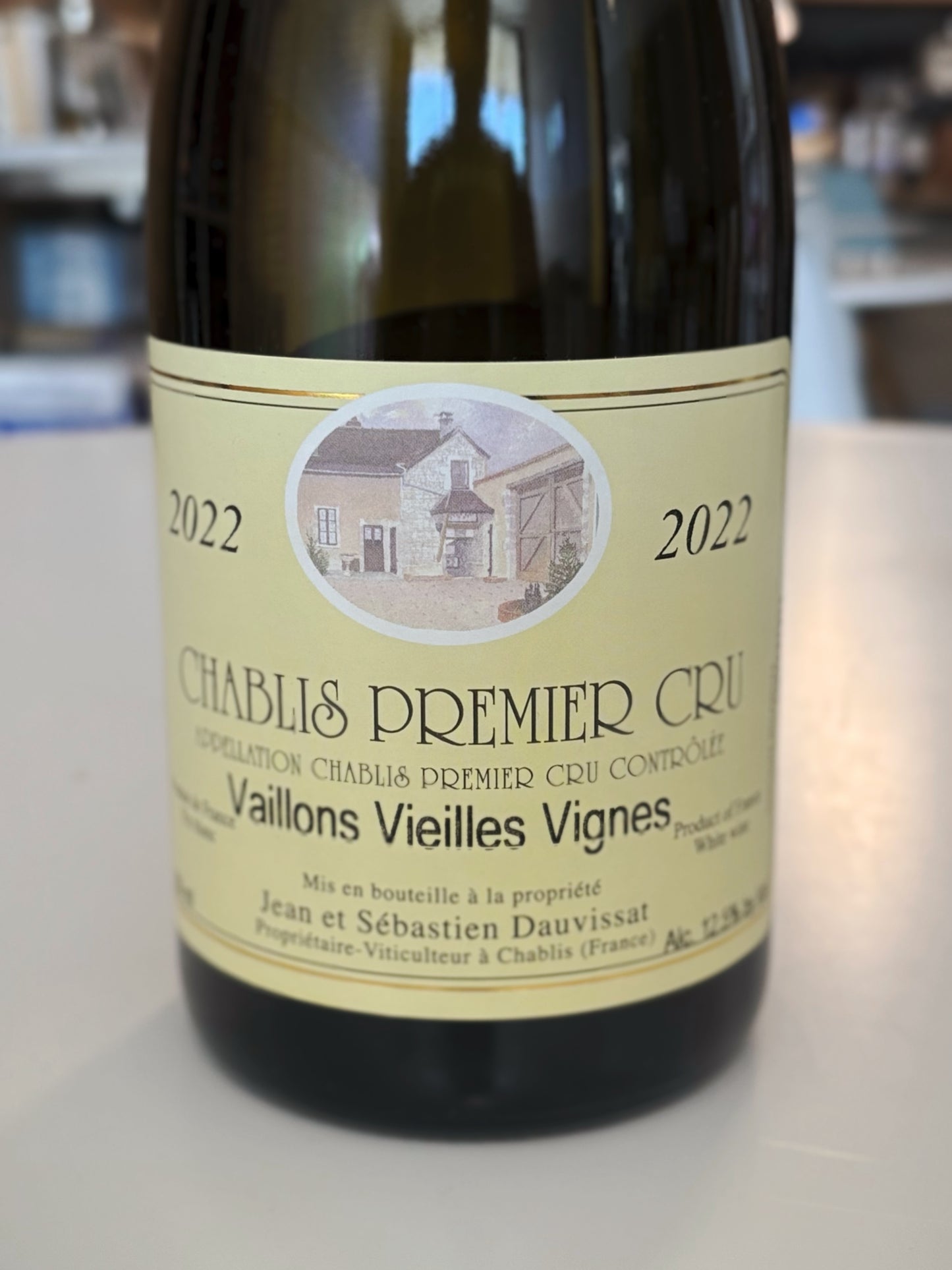 Domaine Jean et Sebastien Dauvissat Chablis Premier Cru Vaillons Vieilles Vignes 2022