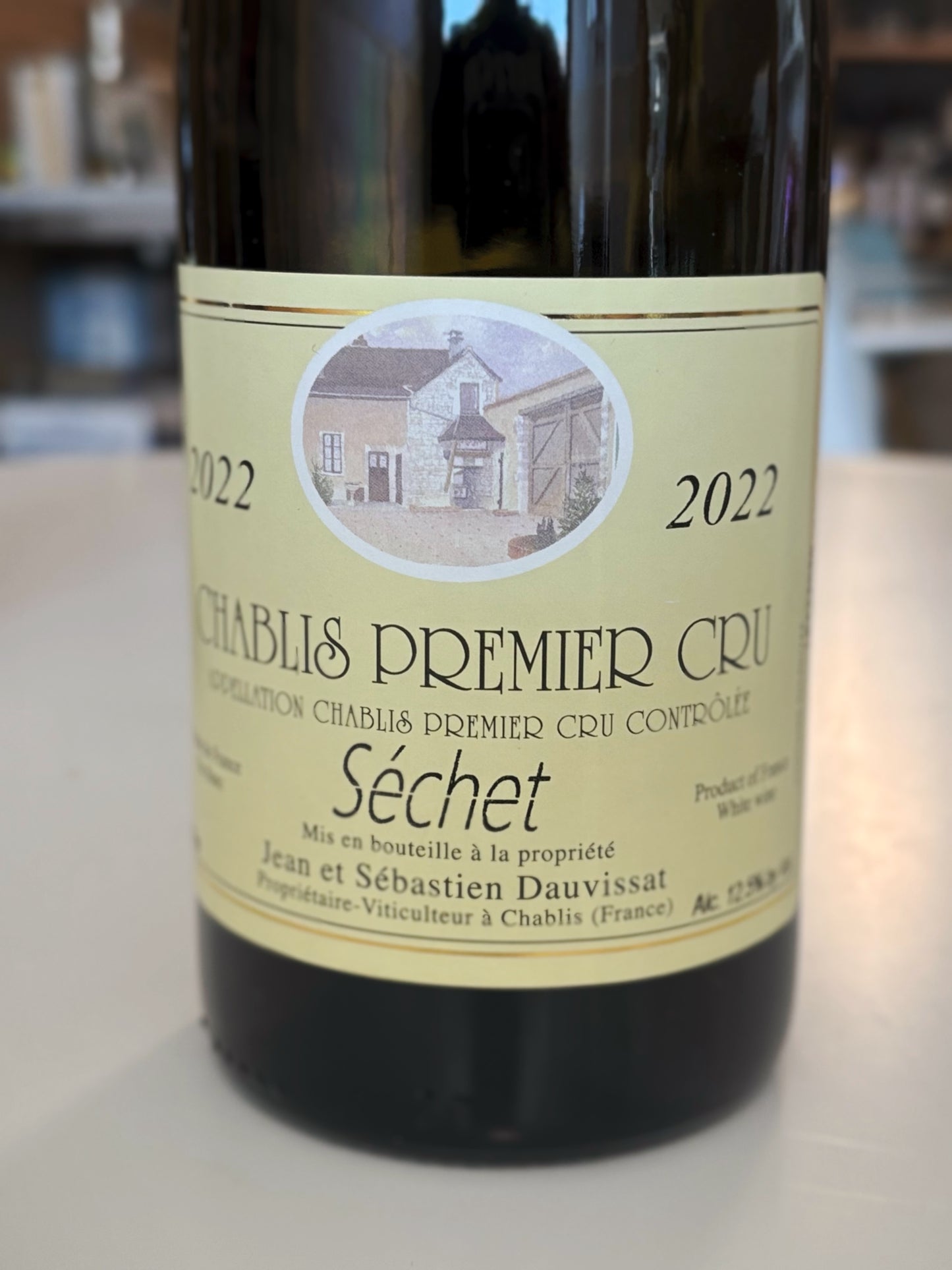 Domaine Jean et Sebastien Dauvissat Chablis Premier Cru Sechet 2022
