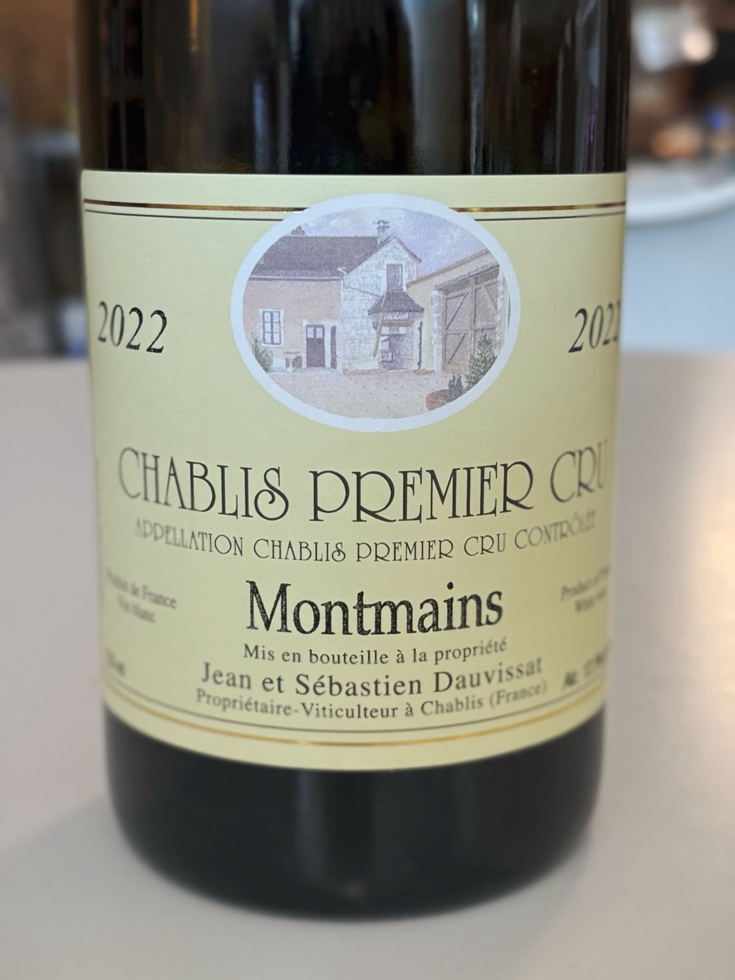 Domaine Jean et Sebastien Dauvissat Chablis Premier Cru Montmains