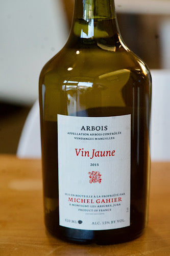 Michel Gahier Arbois Vin Jaune 2015