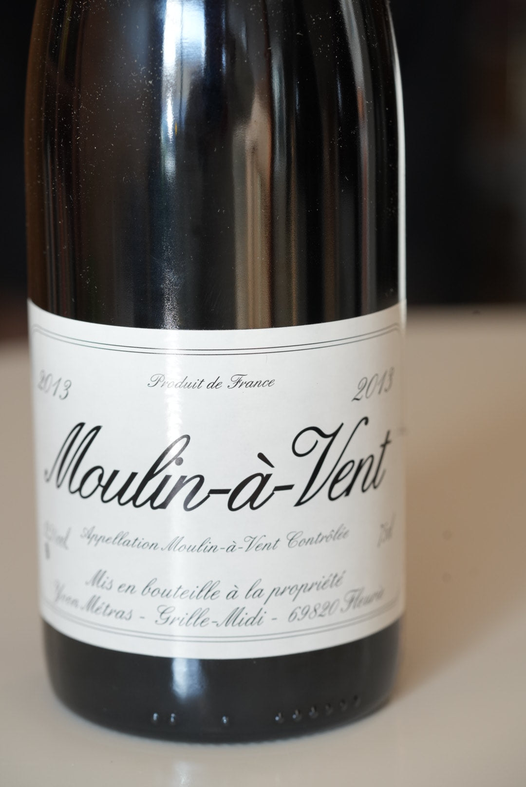 Yvon Metras Moulin-à-Vent 2013