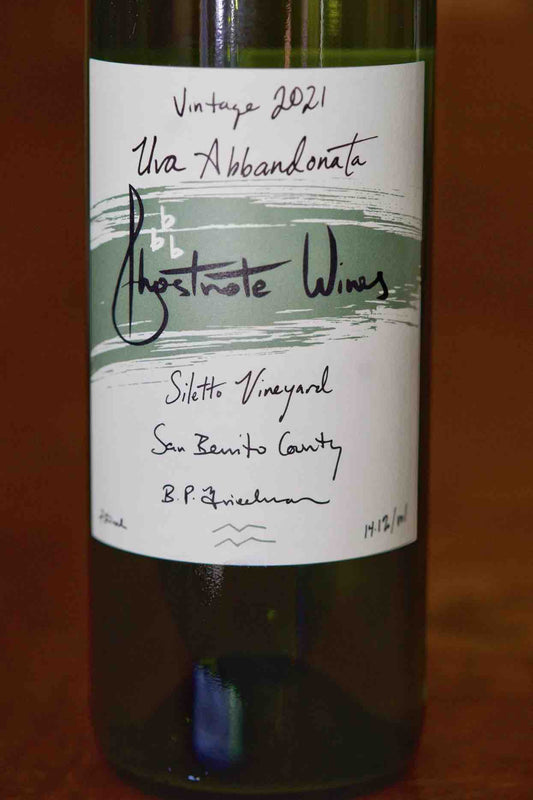 Ghostnote Wines White Blend San Benito County "Uva Abbandonata" 2021