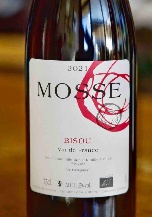 Vin de France Red "Bisous", Famille Mosse 2021