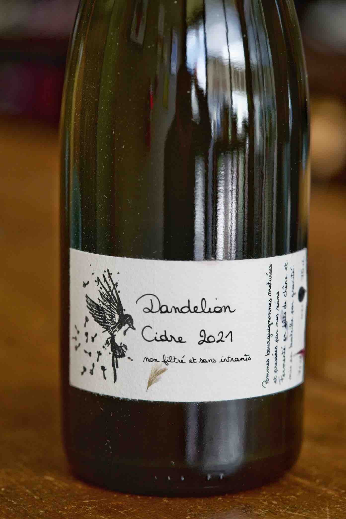French Fermented Cider "Cidre", Domaine Dandelion 2021