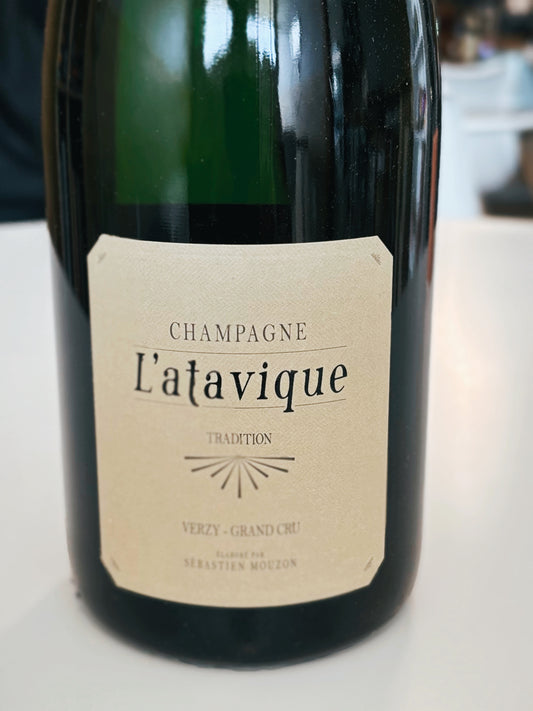 Sébastien Mouzon Champagne Grand Cru Verzy Brut Nature Cuvée L’atavique NV