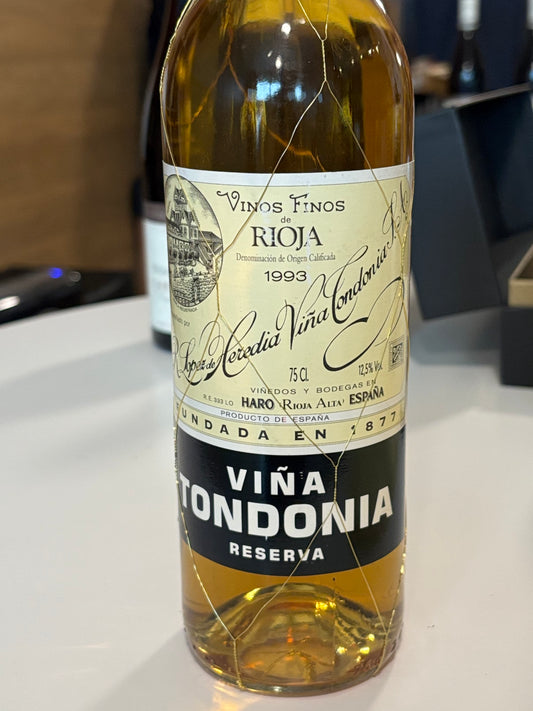 R. Lopez de Heredia Viña Tondonia Rioja Reserva 1993