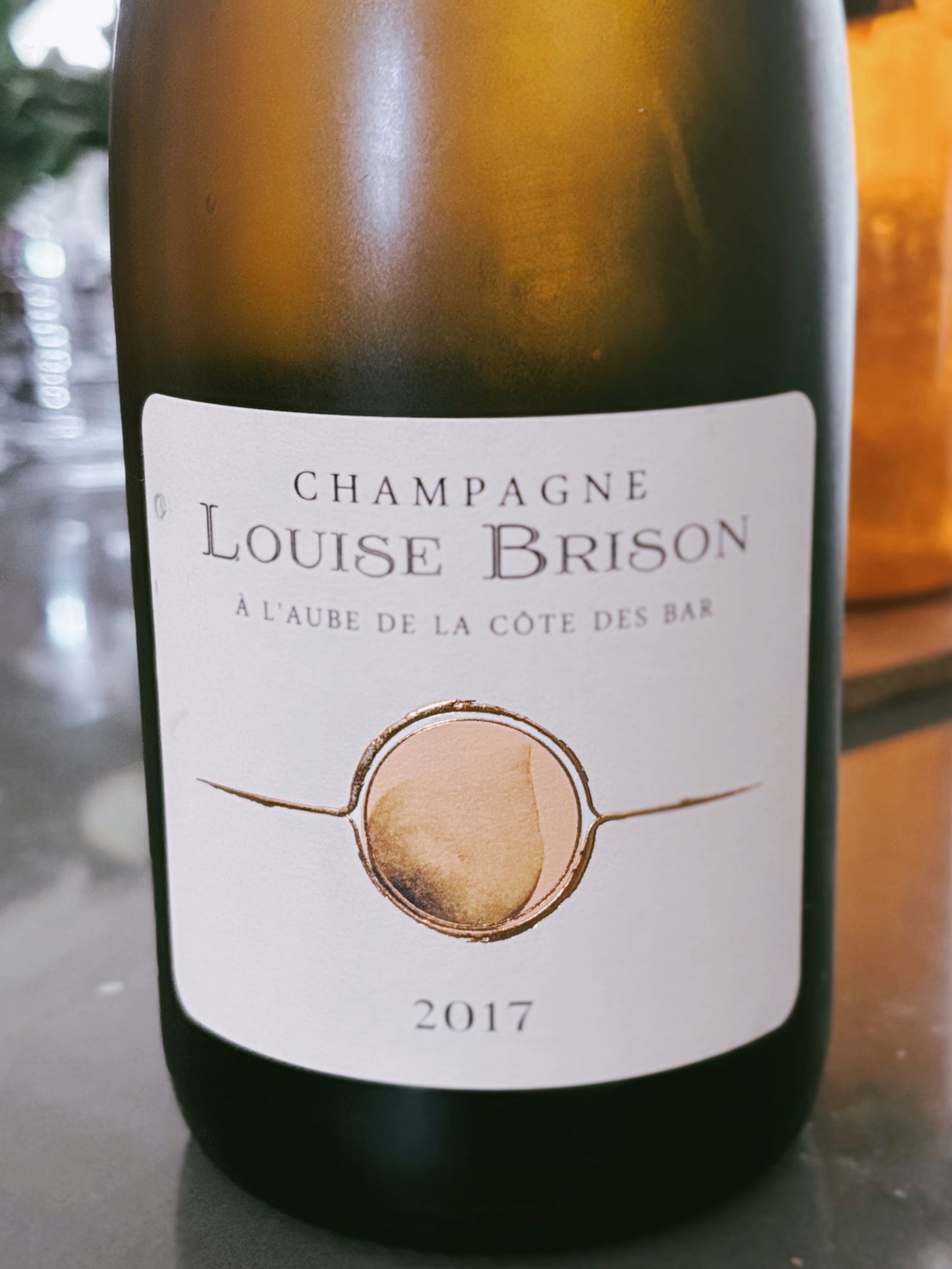 Champagne Louis Brison A l'Aube de la Cote des Bar 2017