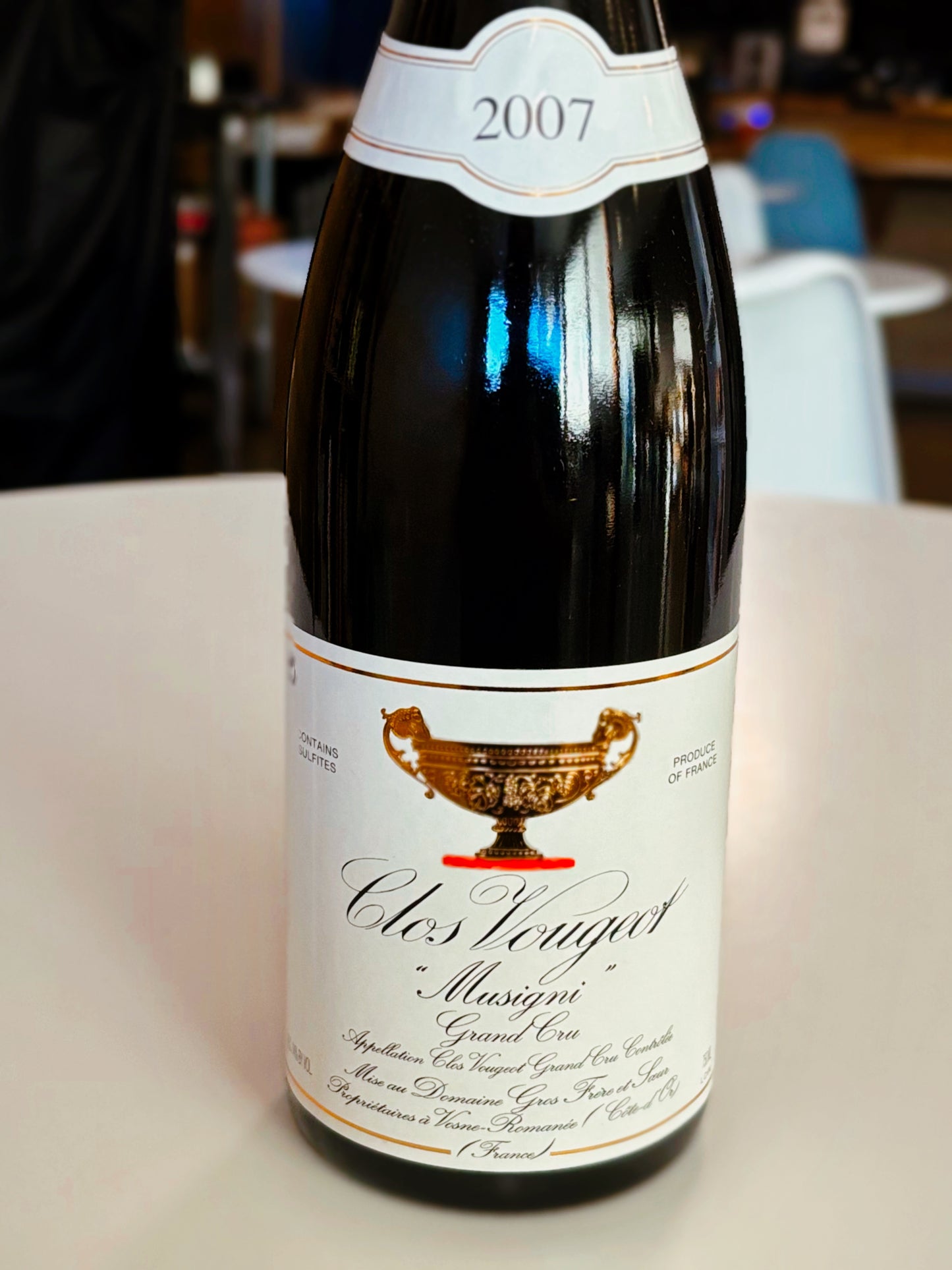 Domaine Gros Frere et Souer Clos Vougeot Grand Cru “Musigni” 2007