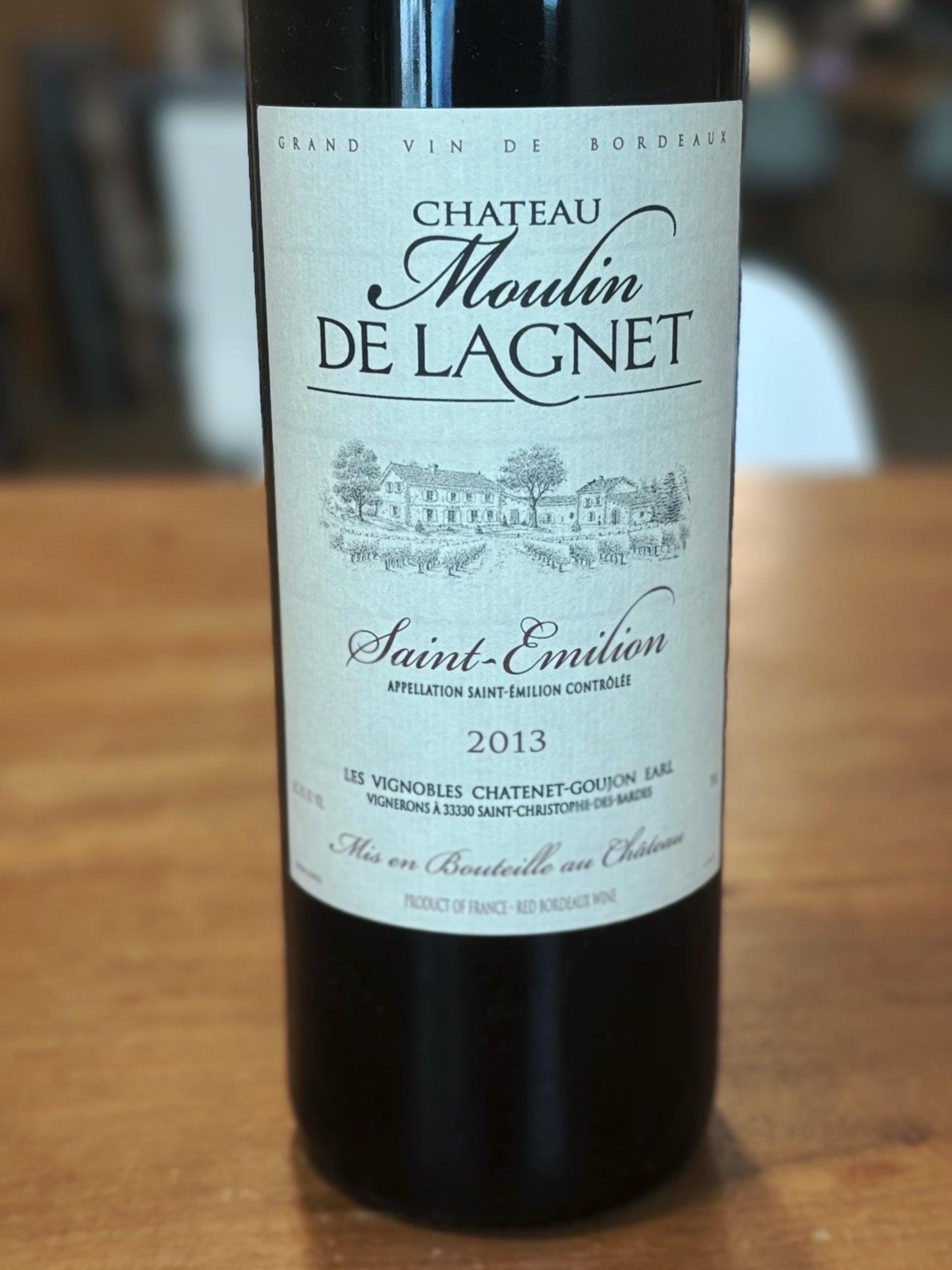 Ch Moulin de Lagnet Saint-Emilion 2013