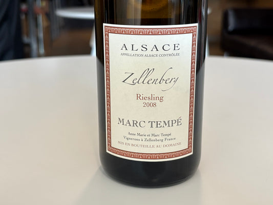 Domaine Marc Tempe Alsace Riesling Zellenberg 2008