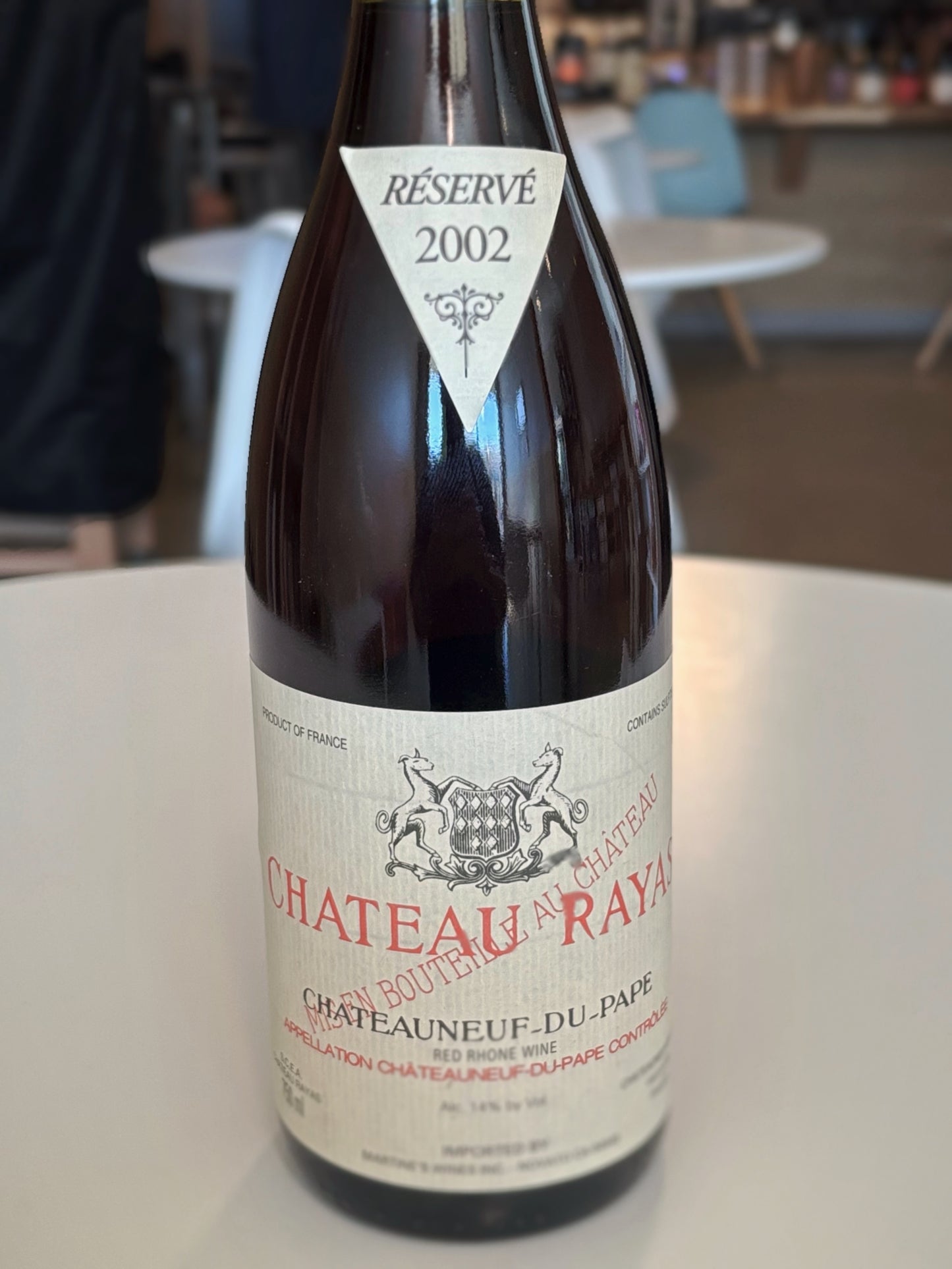 Château Rayas Châteauneuf du Pape Reserve 2002
