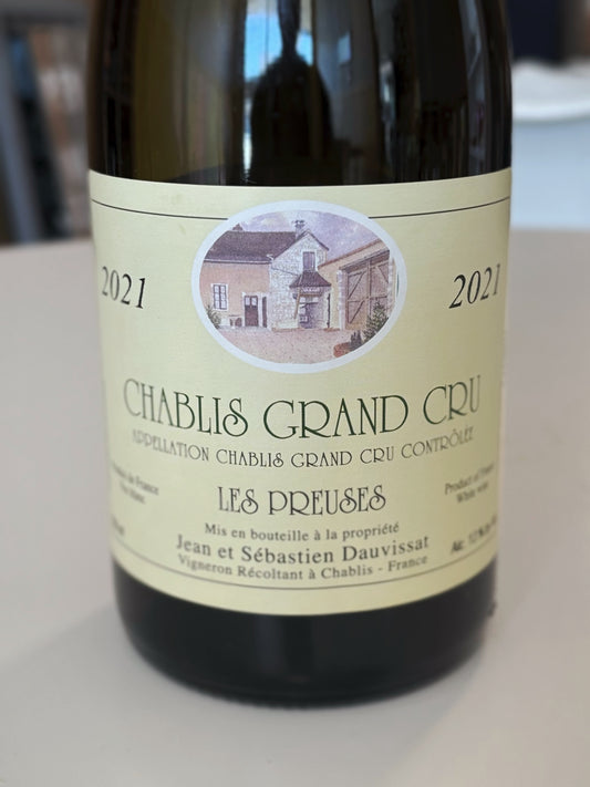 Domaine Jean et Sébastien Dauvissat Chablis Grand Cru Les Preuses 2021