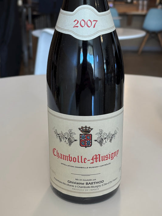 Domaine Ghislaine Barthod Chambolle Musigny 2007