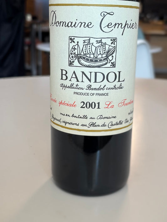 Domaine Tempier Bandol Cuvée Speciale La Tourtine 2001