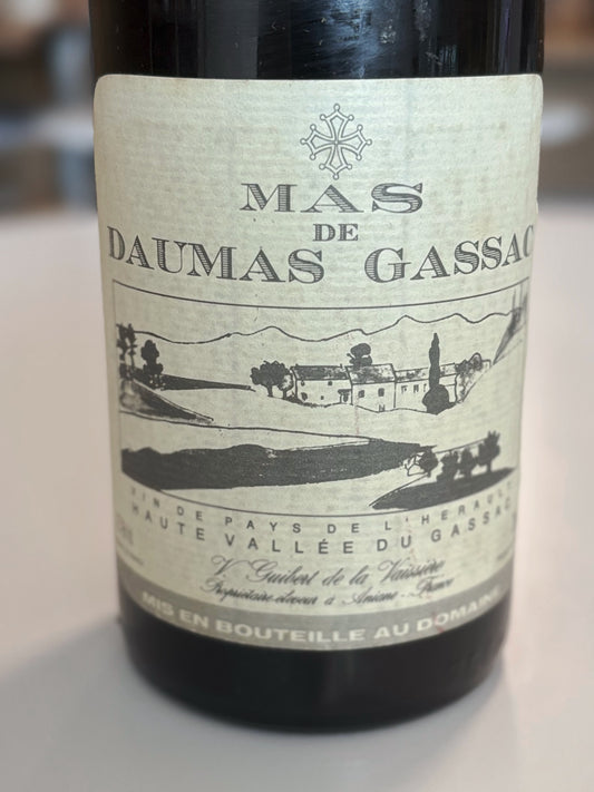 Mas de Daumas Gassac Pays de L'Herault Red 1990