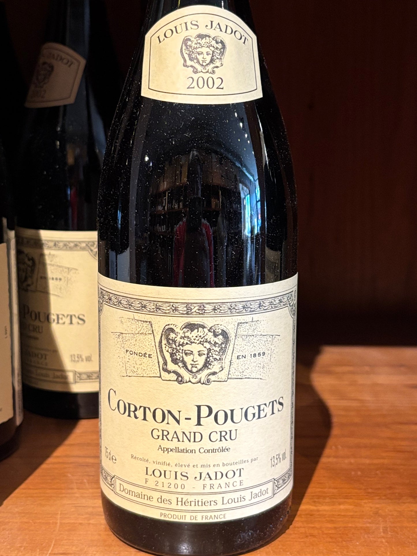Domaine des Heritiers Louis Jadot Corton-Pougets Grand Cru 2002