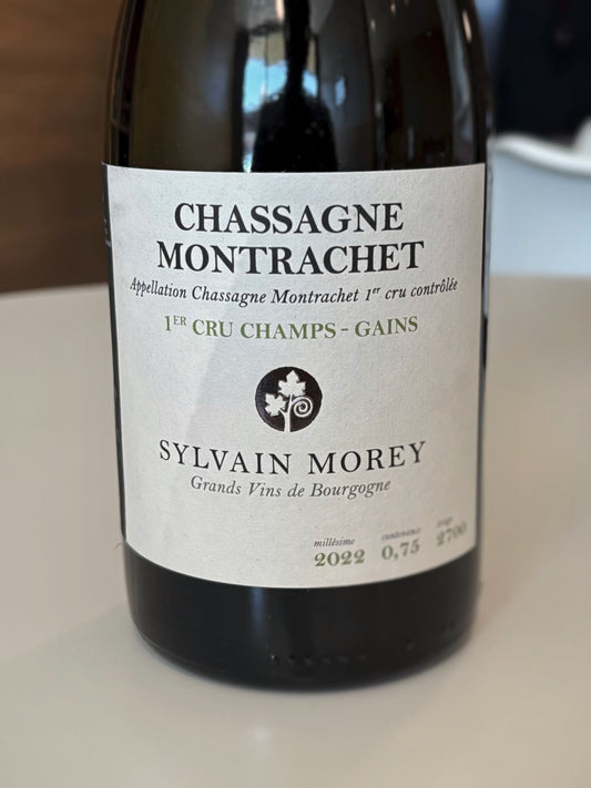 Domaine Sylvain Morey Chassagne-Montrachet Premier Cru Champ-Gains 2022