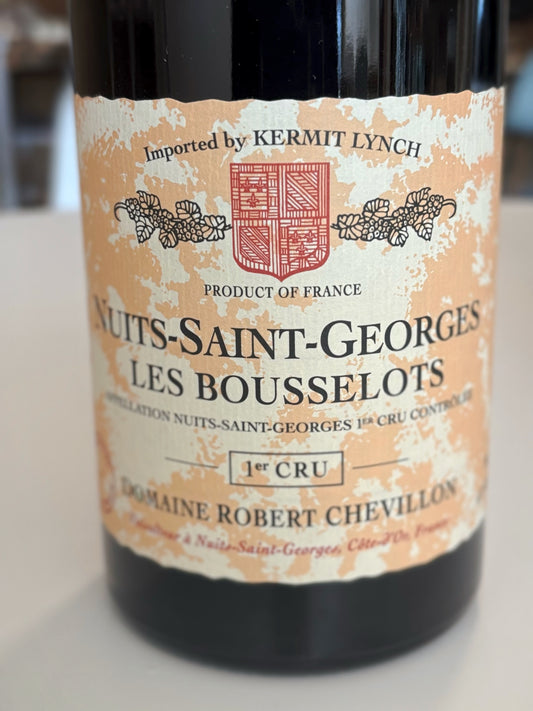 Domaine Chevillon Nuits-St-Georges "Les Bousselots" 1er 2007