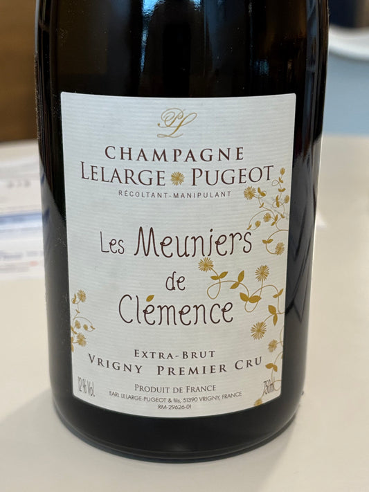 Champagne Lelarge-Pugeot Extra Brut Vrigny Premier Cru Les Meuniers de Clémence 2010