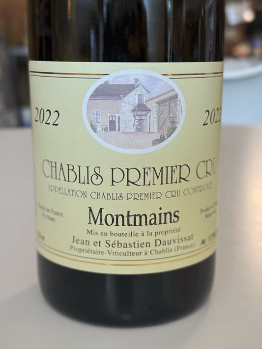 Domaine Jean et Sebastien Dauvissat Chablis Premier Cru Montmains