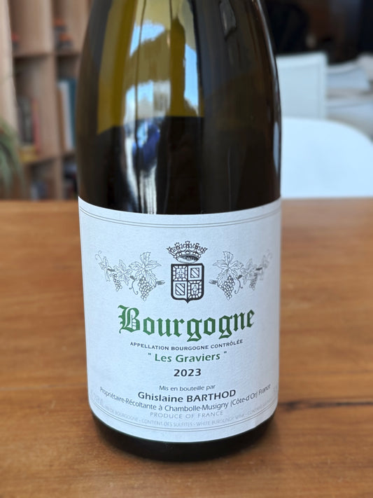 Domaine Ghislaine Barthod Bourgogne Blanc Chardonnay Les Graviers 2023