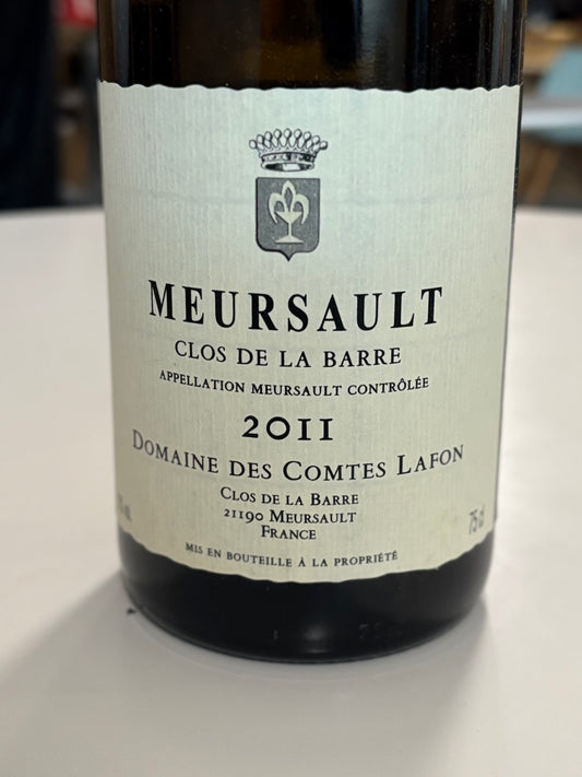 Domaine des Comtes Lafon Meursault Clos de la Barre 2011