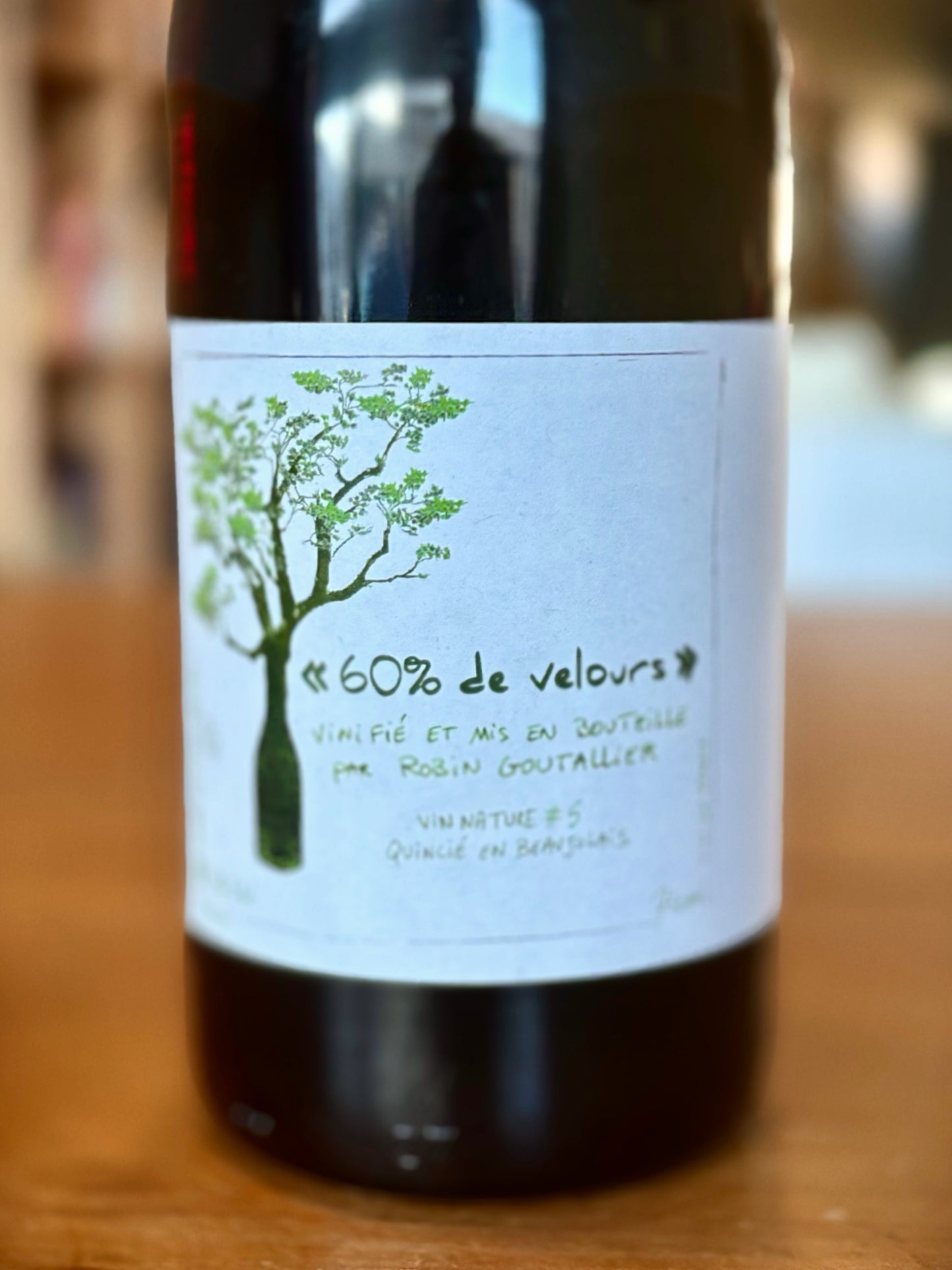 Robin Goutallier Vin de France Red 60% de velours 2019