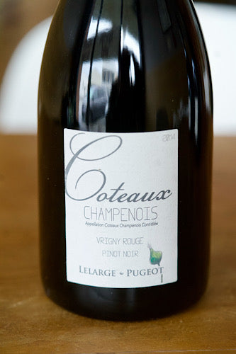 Domaine Lelarge-Pugeot Coteaux Champenois AOC Rouge Pinot Noir 2015