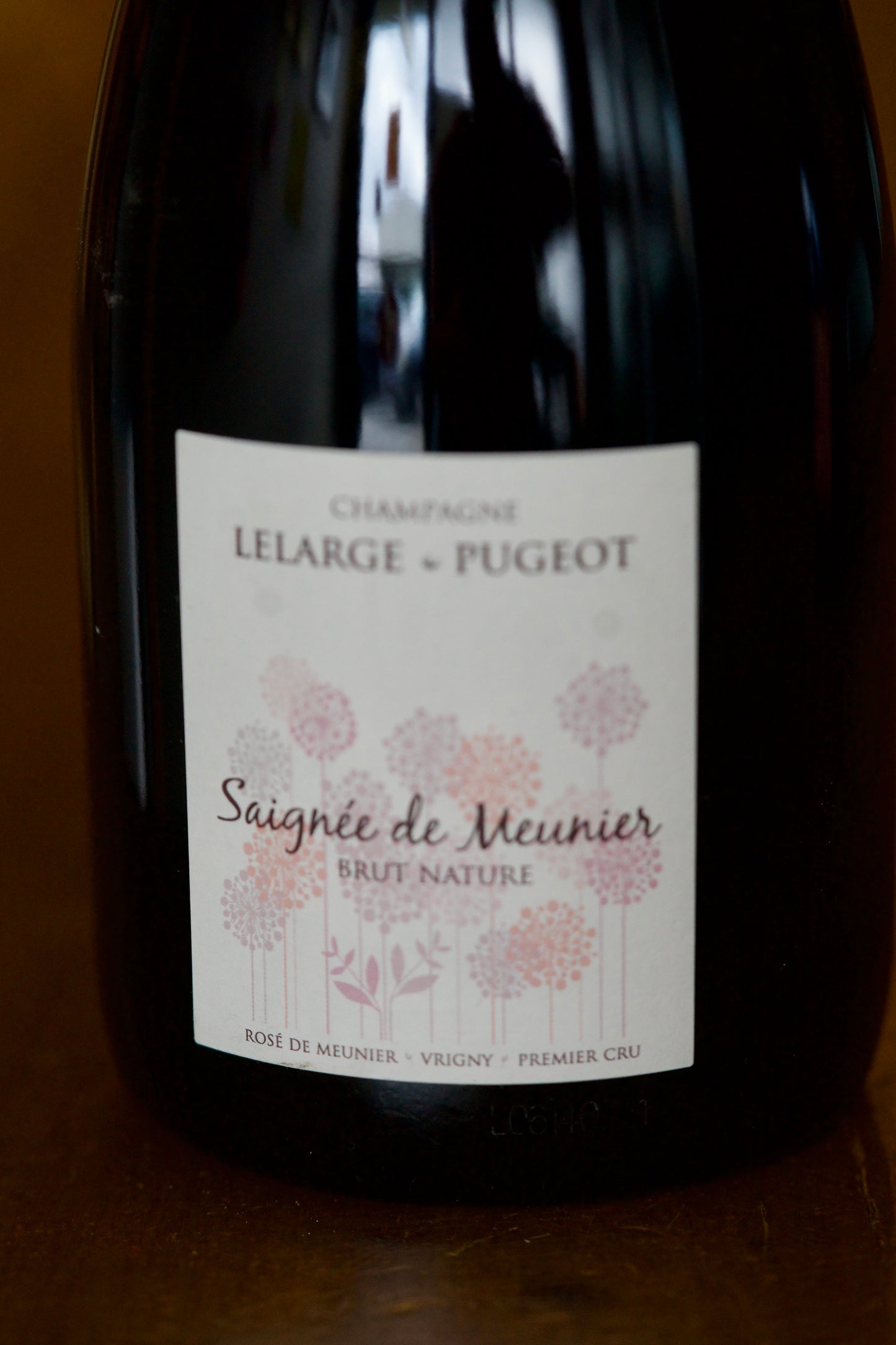 Champagne Lelarge-Pugeot Brut Nature Rosé de Saignée Meunier 2014