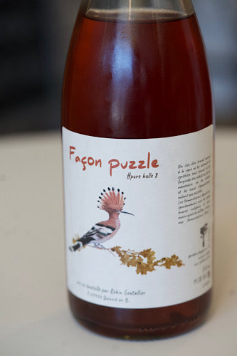 Robin Goutallier Vin de France Pink Sparkling Wine "Façon puzzle" 2022
