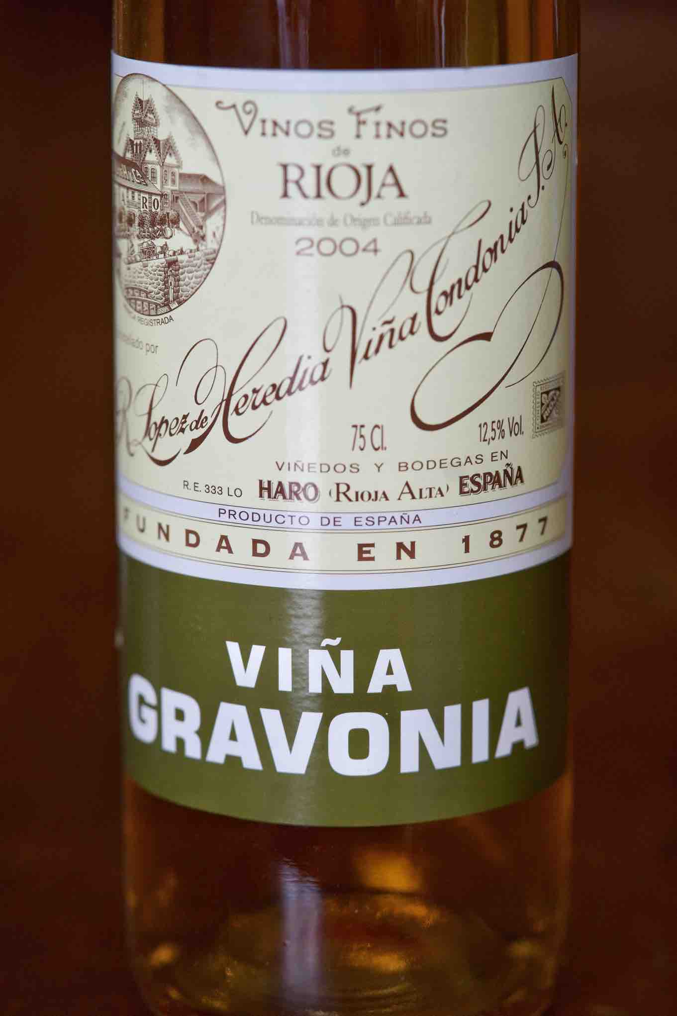 R. Lopez de Heredia Rioja Crianza Blanco Viña Gravonia 2004