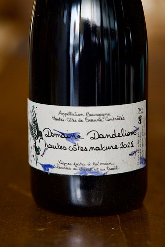 Domaine Dandelion Hautes-Côtes Bourgogne Nature Pinot Noir 2022