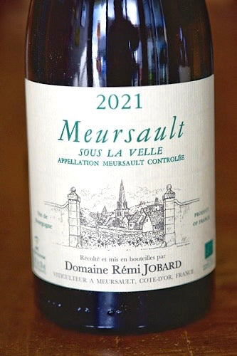 Domaine Remi Jobard Meursault "Sous la Velle" 2021