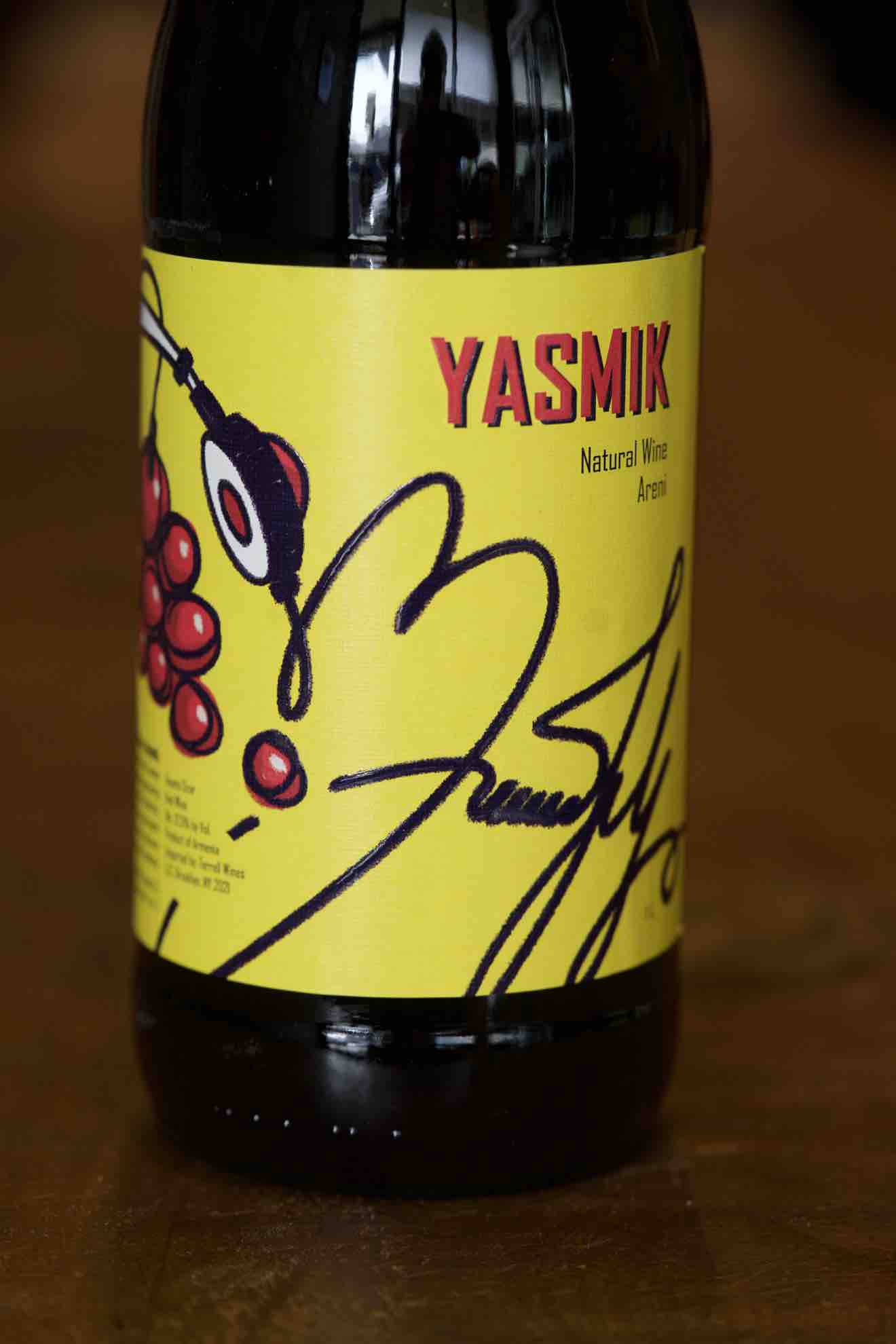 Yasmik Armenia Red "Natural Wine Areni" 2021 1 Liter