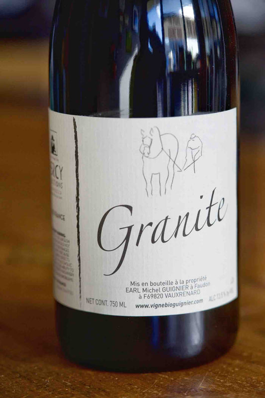 Vin de France Red "Granite", Michel Guignier 2020
