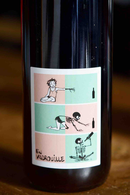 Vin de France Red "En Vadrouille", Le Raisin A Plume 2021