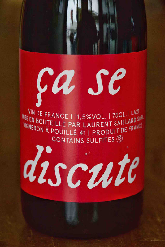 Vin de France Red "Ça se discute" Pineau d'Aunis, Laurent Saillard 2021