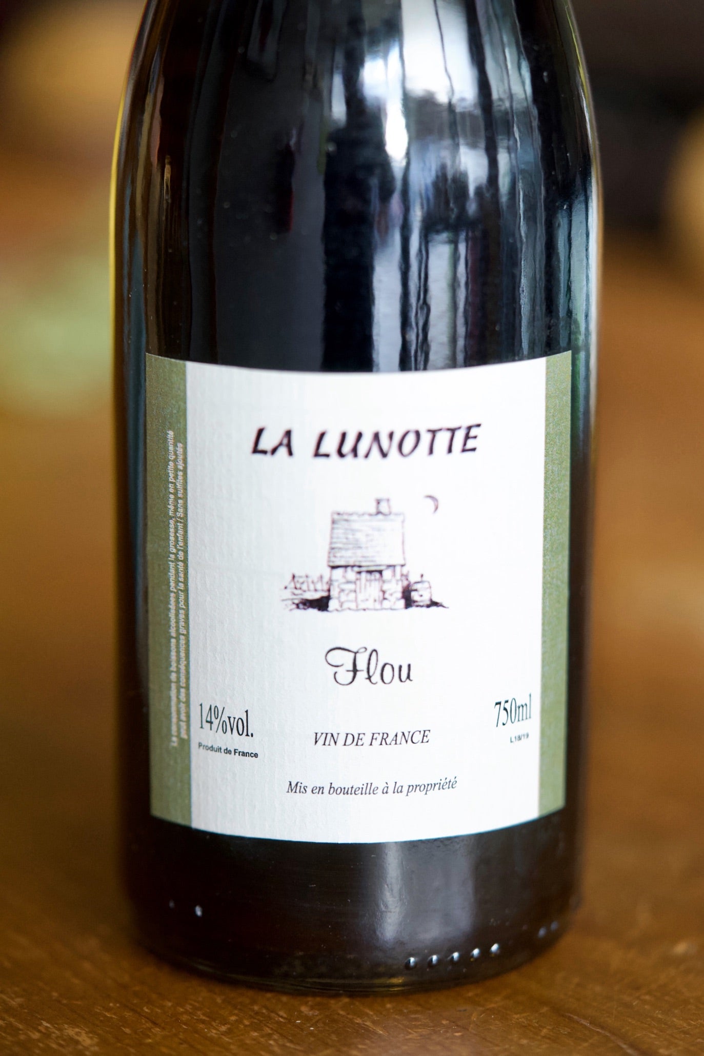 Vin de France Red Cabernet Franc "Flou", La Lunotte 2019