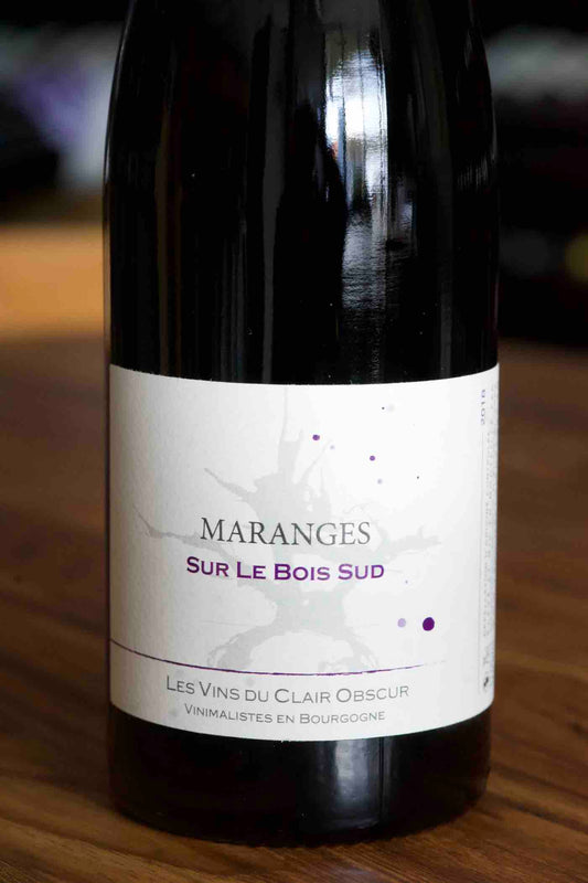 Maranges "Sur le Bois Sud", Domaine Les Vins du Clair Obscur 2018