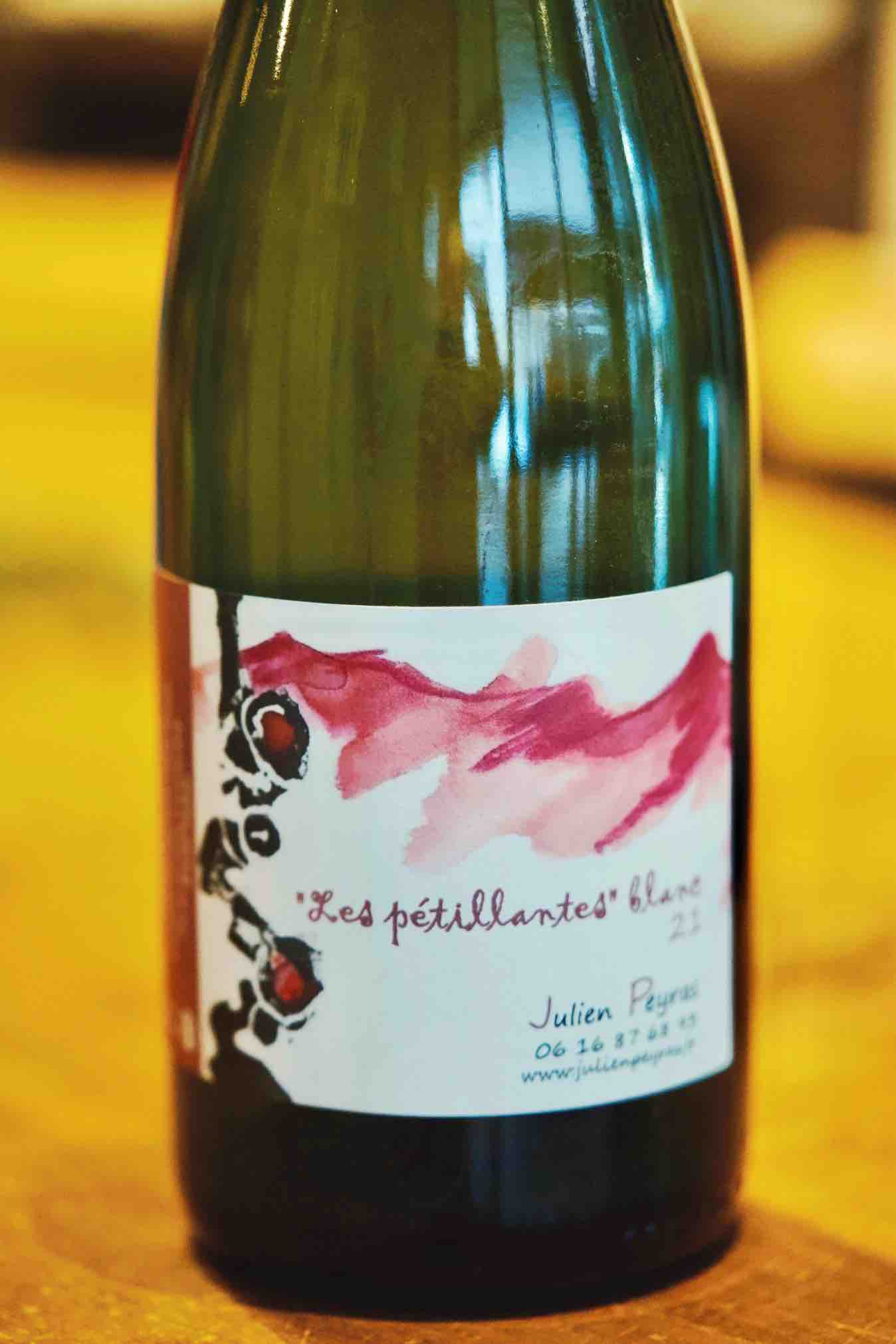 Vin de France Sparkling Wine Petnat "Les pétillantes", Julien Peyras