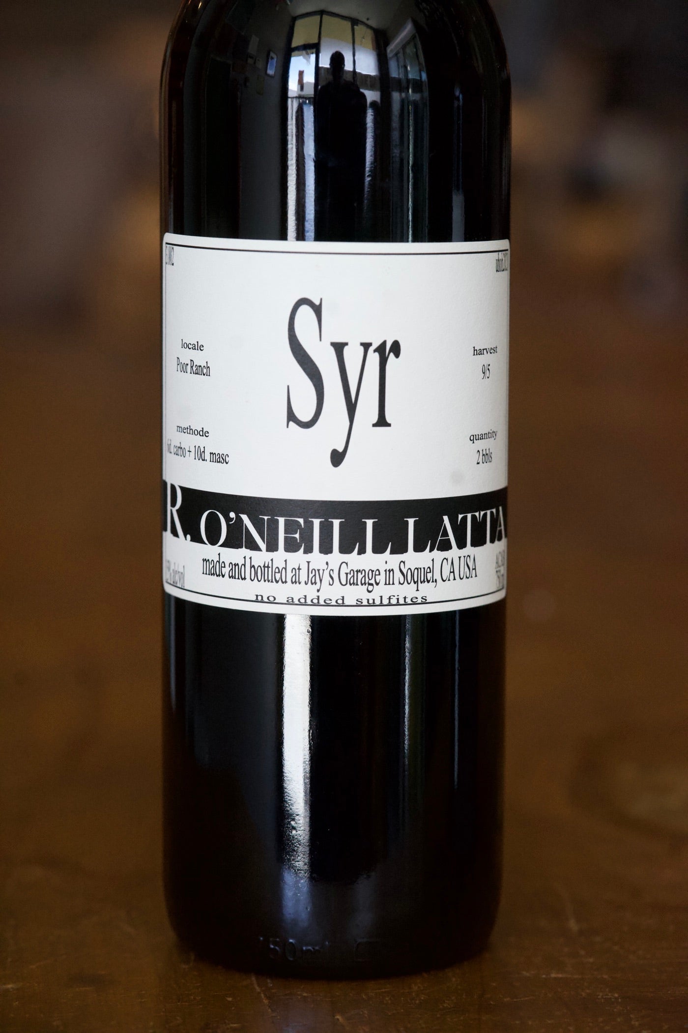 Mendocino Syrah "Syr" Poor Ranch Vineyard, R. O'Neill Latta 2021